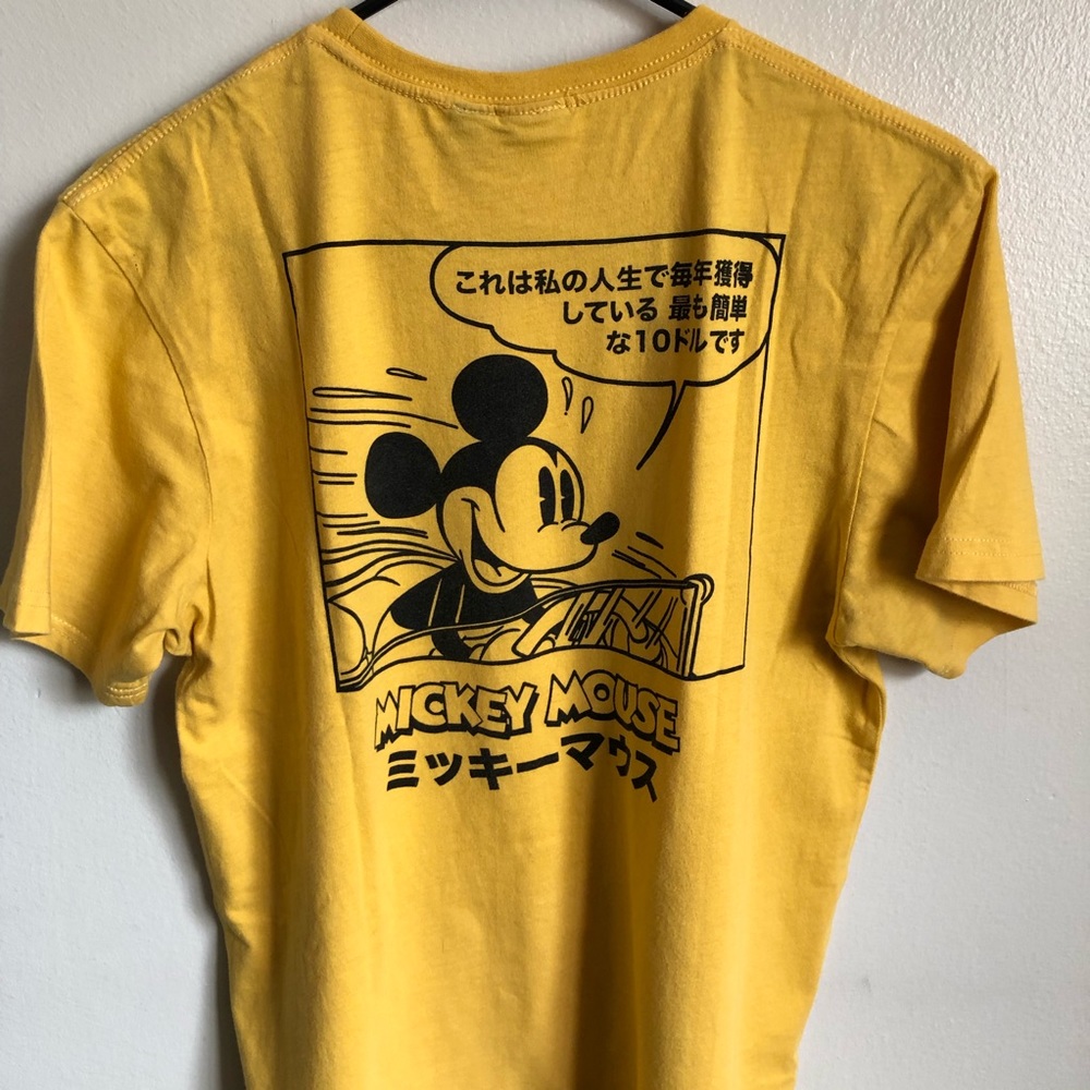 Cotton On Yellow Mickey Mouse Shirt